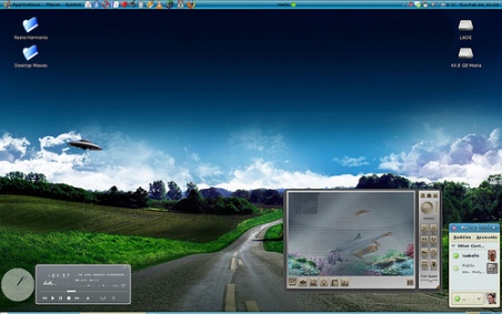 Screenshot Ubuntu 9.04